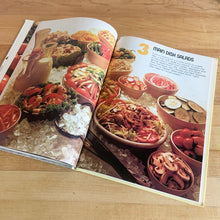 Load image into Gallery viewer, Better Homes and Gardens is known for its fabulous cookbooks. This hardcover cookbook focuses on All-Time Favourite Salad Recipes. Its 96 pages are filled with amazing recipes along with many colour photographs. Originally published by Meredith Corporation, USA, 1978. This is the eight printing, 1985. In great vintage condition with normal age-related yellowing.