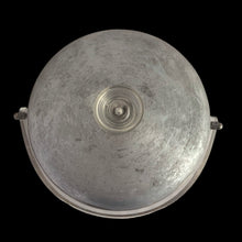 Load image into Gallery viewer, Vintage dome-shaped brushed aluminum ice bucket with clear lucite handle and knob. Crafted by Kromex, USA, 1950s. A fabulous example of mid-century design and style!
In used vintage condition with wear to the metal. The handle and knob are in excellent condition. Marked on the bottom, Kromex Enduringly Beautiful.
Measures 8 1/4 x 8 inches