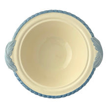 Load image into Gallery viewer, New Hall Hanley lidded serving bowl interior showing clean creamware earthenware and deep basin