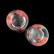 Load image into Gallery viewer, Jacks Daughter of All Trades Vintage Antique Retro Mid-Century Modern Mid Mod Store Shop Reseller Etsy Shopify Toronto Canada Free Porch Pick Up Local Delivery Worldwide Shipping Judy Weinberg Unique Housewarming Hostess Sustainable Gift Home Decor Collectible Collector Him Her Glassware Bar Barware Cart Mad Men Cocktail Happy Hour Party Atomic Dots Pink Gold 1950s 1960s Federal Glass Tumbler
