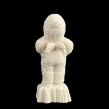 Load image into Gallery viewer, Bring back nostalgic memories of childhood with this vintage Best Little Star Snowbabies collectible Christmas bisque porcelain figurine #68842, now retired. Crafted by Department 56, Taiwan, 1997. A beautiful addition to your holiday decor!
In excellent used vintage condition, no chips/cracks/repairs.
Measures 1 3/4 x 1 1/2 x 4 1/4 inches