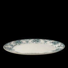 Load image into Gallery viewer, Side view of 16-inch Bishop & Stonier oval serving platter showing excellent condition and Victorian-era craftsmanship