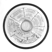 Load image into Gallery viewer, This iconic vintage mid-century glass cocktail shaker features 15 classic cocktail recipes in black, accented with fruits, cocktail graphics, a measuring scale in both ounces and litres, topped with a chrome lid. Crafted by Irvinware, USA 1970s. Reclaim the pleasure of being your home's star bartender...no Googling required!
In excellent condition, no chips or wear.
Measures 3 1/2 x 9 1/4 inches
Capacity 24 ounces or .710 litres