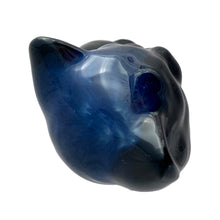 Load image into Gallery viewer, Charming vintage redware cat figurine finished in blue drip glaze. Crafted by the artists of Blue Mountain Pottery in the 1970s. This nostaligc piece of Canadian craftsmanship is the purr-fect addition to your art pottery collection.
Excellent condition, no chips, cracks or repairs. Unmarked.
Measures 3 x 2 3/4 x 5 1/2 inches