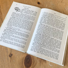 Load image into Gallery viewer, This vintage hardcover Blue Ribbon and Pure Gold Cook Book – For Everyday Use in Canadian Homes is a jam-packed collection of recipes using Pure Gold Manufacturing Company products. 158 pages filled with cooking techniques, hundreds of recipes and extensive index. 19th Edition, 1946 and retains one of the four original mail-in coupons at the front of the book. There are six pages of vibrant colour advertisements for Blue Ribbon and Pure Gold products.