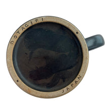 Load image into Gallery viewer, Jacks Daughter of All Trades Vintage Antique Mid-Century Kitsch Store Shop Reseller Etsy Shopify Toronto Canada Free Porch Pick Up Local Delivery Worldwide Shipping Judy Weinberg Unique Housewarming Gift Sustainable Gift Wedding Gift Home Decor Collectible Collector Gift Farmhouse Cottagecore Cottage Lodge Shabby Chic Industrial brown ceramic mug ochre honey oak leaves acorns Stanley Papel Otagiri Japan 1970s tableware