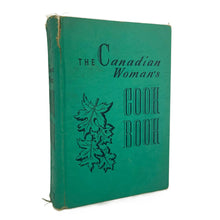 Load image into Gallery viewer, Vintage The Canadian Woman's Cookbook, hardcover book. Its 815 pages are jam-packed with a variety of recipes and practical information, colour and black & white photos throughout. Edited by Ruth Berolzheimer who was the Director of Culinary Arts Institute in Toronto. Published in 1939 by the Atlantis Book Co., Canada. A superior reference book for the culinary enthusiast or anyone who wants a well-rounded cookbook to add to their collection!