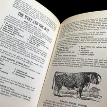Load image into Gallery viewer, Vintage The Canadiana Cookbook, hardcover cookbook "a complete heritage of Canadian cooking" with recipes organized by province. Written by Mme. Jehane Benoit, renowned Canadian culinary author, speaker, commentator, journalist and broadcaster during the 50s/60s/70s. Its 203 pages of regional recipes and line illustrations. Published by Pagurian Press, Canada, 1970, first edition. The bound book is in excellent condition showing normal age-related page yellowing and the jacket cover has wear and is torn.