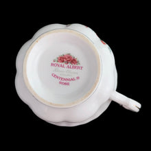 Load image into Gallery viewer, Jacks Daughter of All Trades Vintage Antique Retro Mid-Century Modern Modernist Kitsch Store Shop Reseller Etsy Shopify Toronto Canada Free Porch Pick Up Local Delivery Worldwide Shipping Judy Weinberg Unique Housewarming Hostess Sustainable Gift Home Decor Collectible Collector Gift Mom Mothers Day Birthday Farmhouse Cottage Core Shabby Chic High Tea Party Royal Albert Centennial Rose Monstrose bone china teacup and saucer