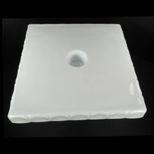 Load image into Gallery viewer, Vintage Indiana Glass "Constellation" Milk Glass Square Cake Stand