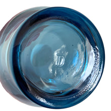 Load image into Gallery viewer, Vintage Dominion Smokey Blue Tulip Old Fashioned Glass, 8 oz