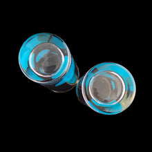 Load image into Gallery viewer, Jacks Daughter of All Trades Vintage Antique Retro Mid-Century Modern Mid Mod Store Shop Reseller Etsy Shopify Toronto Canada Free Porch Pick Up Local Delivery Worldwide Shipping Judy Weinberg Unique Housewarming Hostess Sustainable Gift Home Decor Collectible Collector Him Her Glassware Bar Barware Cart Mad Men Cocktail Happy Hour Party Gold Blue Eclipse Dots 1950s 1960s Russel Wright Bartlett Collins rare MCM barware