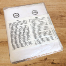 Load image into Gallery viewer, Jacks Daughter of All Trades Vintage Mid-Century Modern Store Shop Reseller Etsy Shopify Toronto Canada Free Porch Pick Up Local Delivery Worldwide Shipping Judy Weinberg Unique Gift Home Decor Farmhouse Cottage Core Shabby Chic Industrial Bedroom Bed Linen Sheet 100% cotton White Wabasso