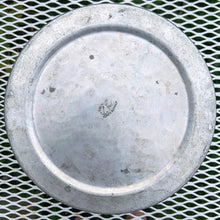 Load image into Gallery viewer, Vintage mid-century era Roses hand forged hammered aluminum ice bucket featuring two stylized handles, an embossed rose sprays on each side of the bucket plus a wreath of roses on the lid circling the decorative knob. Crafted by the Everlast Metal Products Corporation, USA, 1950s. Includes a decorative hammered aluminum slotted ice spoon. The perfect addition to your bar cart!
In used vintage condition with age-appropriate wear. Measures 8 x 8 x 9 1/2 inches
