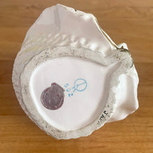 Load image into Gallery viewer, Jacks Daughter of All Trades Vintage Mid-Century Kitsch Store Shop Reseller Etsy Shopify Toronto Canada Free Porch Pick Up Local Delivery Worldwide Shipping Judy Weinberg Unique Gift Home Decor Collectible Collector Farmhouse Cottage Core Shabby Chic girl in a yellow dress ceramic planter 502 Rubens Originals 1950s