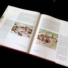 Load image into Gallery viewer, Vintage The Group of Seven hard cover art book. Written by Peter Mellen and published by McClelland and Stewart, Canada, 1971 (third printing). Its 231 pages are filled with the history and images of Canada's most famous group of early 20th century artists who focused on painting the complex and varying landscapes of the country in their unique style. In great vintage condition, minor tear to back of book jacket.
