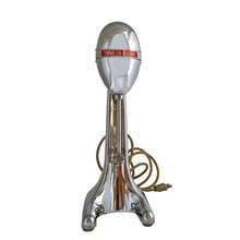 Load image into Gallery viewer, Fantastic find! Vintage mid-century era No. 51 Hamilton Beach iconic milkshake machine! Physically, the chrome is in excellent condition. The electrical cord has wear and we tried plugging it in and got the wrrr sound from the motor, but the spindle wouldn't spin so it needs repair. Measures 5 1/4 x 6 1/2 x 14 1/4 inches