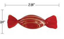Load image into Gallery viewer, Sweet and sophisticated vintage hand blown colourful glass candies in a variety of colours and shapes. Crafted in Murano, Italy. These candies are so much fun to use to style your home. What a great way to begin or add to your Murano Art Glass collection!  In excellent condition, free from chips.