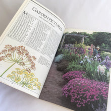 Load image into Gallery viewer, Vintage The Harrowsmith Illustrated Book of Herbs softcover 175-page reference book is jam-packed with detailed information on cultivating and using herbs. Written by Patrick Lima and beautifully illustrated by Turid Forsyth for Camden House, Canada, 1986, fourth printing 1990. A superior reference book for the herb and gardening enthusiast! In excellent vintage condition, minor yellowing to the interior pages.
