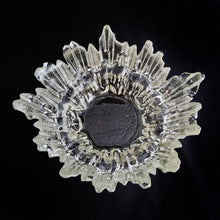 Load image into Gallery viewer, This striking "Revontulet" bowl is a fine representation of Scandinavian art glass. Designed by Tauno Wirkkala for Humppila, Finland, circa 1970s. Revontulet translate to Northern Lights in English and this line is certainly as unique and beautiful as their namesake. In excellent condition, free from chips/cracks/wear. Measures 8 1/8 x 3 3/4 inches