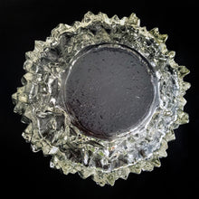 Load image into Gallery viewer, This striking "Revontulet" bowl is a fine representation of Scandinavian art glass. Designed by Tauno Wirkkala for Humppila, Finland, circa 1970s. Revontulet translate to Northern Lights in English and this line is certainly as unique and beautiful as their namesake. In excellent condition, free from chips/cracks/wear. Measures 8 1/8 x 3 3/4 inches