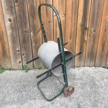 Load image into Gallery viewer, Vintage "Ideal" Green Metal Garden Hose Wheeled Cart, John Watson Manufacturing, Canada