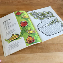Load image into Gallery viewer, This vintage softcover Casseroles cookbook features 64 pages filled with yummy recipes along with many colourful illustrations and photographs. From the food editors of McCall's Magazine, published by Advance Publishers, USA, 1965. In great vintage condition with normal age-related yellowing of the internal pages.