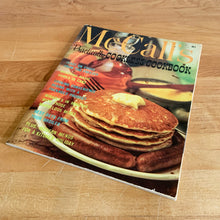 Load image into Gallery viewer, This vintage softcover cookbook features recipes that require very little cooking. Its 64 pages are filled with yummy recipes along with many colourful illustrations and photographs. From the food editors of McCall's Magazine, published by Advance Publishers, USA, 1965. In great vintage condition with normal age-related yellowing of the internal pages.
