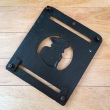 Load image into Gallery viewer, Jacks Daughter of All Trades Vintage Antique Mid-Century Kitsch Store Shop Reseller Etsy Shopify Toronto Canada Free Porch Pick Up Local Delivery Worldwide Shipping Judy Weinberg Unique Housewarming Gift Sustainable Gift Home Decor Collectible Collector Gift Farmhouse Cottagecore Cottage Lodge Industrial Sooner Would I Single LIve Than to My Wife The Britches Give novelty Cast Iron Trivet fun conversation piece kitchen decor