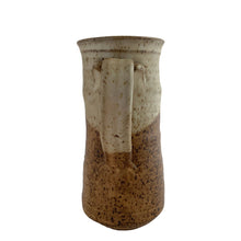 Load image into Gallery viewer, Vintage ochre cream glazed art pottery face mug featuring a mustached gentleman. Crafted by Andrew Van Der Putten Pottery, Canada, 1970s. A whimsical mug to add to your collection.
In excellent condition, no chips or cracks.
Measures 5 x 3 1/4 x 7 inches
Capacity 20 ounces