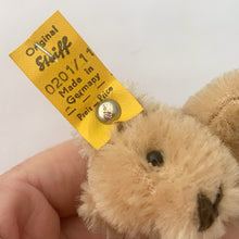 Load image into Gallery viewer, Jacks Daughter of All Trades Vintage Antique Mid-Century Kitsch Store Shop Reseller Etsy Shopify Toronto Canada Free Porch Pick Up Local Delivery Worldwide Shipping Judy Weinberg Unique Sustainable Gift Home Decor Collectible Collector Stuffed Animal Teddy Bear Steiff Germany Jointed Bear Farmhouse Cottage Core Shabby Chic Nursery Children Toy