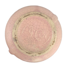 Load image into Gallery viewer, Jacks Daughter of All Trades Vintage Antique Retro Mid-Century Modern Modernist Kitsch Store Shop Reseller Etsy Shopify Toronto Canada Free Porch Pick Up Local Delivery Worldwide Shipping Judy Weinberg Unique Gift Housewarming Gift Sustainable Gift Wedding Gift Home Decor Collectible Collector Gift Farmhouse Cottagecore Cottage Lodge Shabby Chic Industrial Art Deco Art Pottery McCoy Pottery Christmas Matte Pink Fern Handled Trumpet Vase