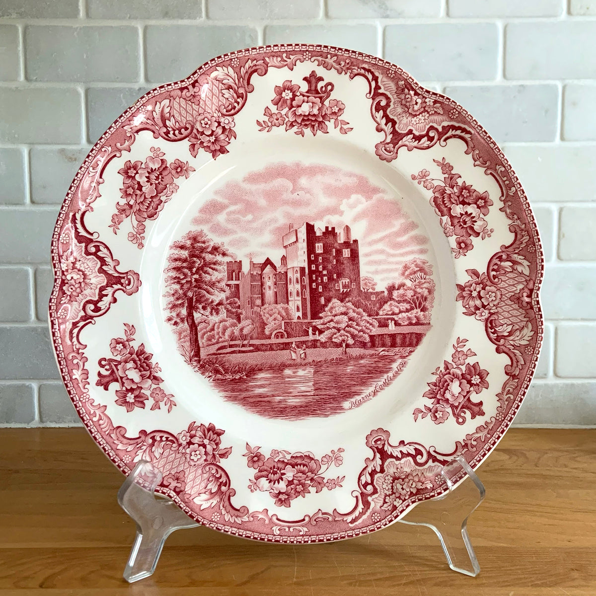 Vintage Old Britain Castles Dinner Plate, Johnson Bros, England