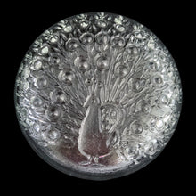 Load image into Gallery viewer, Jacks Daughter of All Trades Vintage Antique Mid-Century Kitsch Store Shop Reseller Etsy Shopify Toronto Canada Free Porch Pick Up Local Delivery Worldwide Shipping Judy Weinberg Unique Housewarming Gift Sustainable Gift Wedding Gift Home Decor Collectible Collector Gift Farmhouse Cottagecore Cottage Lodge Shabby Chic Industrial modernist clear Riikinkukko glass peacock bowl Raija Luoto Humppila Glassworks Finland 1960s tableware