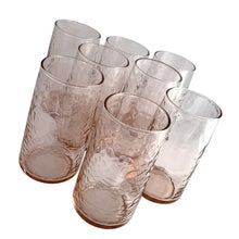 Load image into Gallery viewer, Anchor Hocking Brockhill glasses in rosewater pink, vintage-inspired design