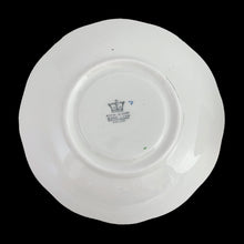 Load image into Gallery viewer, Royal Albert maker's mark on bottom of Set #286 saucer, Made in England 1935-40