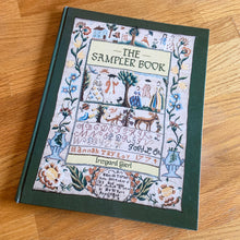 Load image into Gallery viewer, A superb collection of antique and vintage cross stitch needlework sampler patterns from America, England, Holland and Germany depicting the natural world, home life, the alphabet and religious imagery. 33 wonderful illustrations, 40 pages of chart patterns, historical information, helpful hints and instructions. Written by Irmgard Gierl.