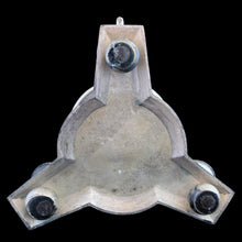 Load image into Gallery viewer, Jacks Daughter of All Trades Vintage Antique Mid-Century Kitsch Store Shop Reseller Etsy Shopify Toronto Canada Free Porch Pick Up Local Delivery Worldwide Shipping Judy Weinberg Unique Housewarming Gift Sustainable Gift Wedding Gift Home Decor Collectible Collector Gift Farmhouse Cottagecore Cottage Lodge Shabby Chic Victorian silver-toned cast metal centrepiece candleholder flower frog special occasion old-world charm
