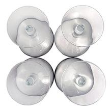 Load image into Gallery viewer, Bottom view of vintage Luminarc silver fade champagne cocktail glasses