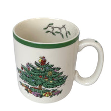 Load image into Gallery viewer, Spode Christmas Tree Porcelain Mug, 9 oz