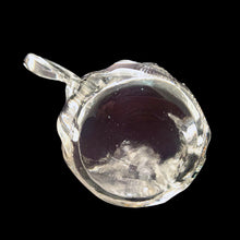 Load image into Gallery viewer, Vintage Hand Blown Clear Art Glass Swan Bomboniere, Chalet Glass, Canada