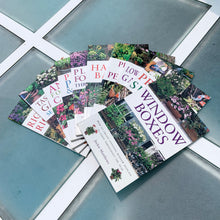 Load image into Gallery viewer, Vintage The Gardener's Book Box contains single book on various gardening interests including Annuals, Perennials,Hanging Baskets, Window Boxes, Pruning, Low-Maintenance Gardening, Right Plant Right Place, Tasks Season by Season, Planting for Colour, Perfect Patios & Terraces. Published by Annes Publishing Limited, England, 2002, 2nd printing 2004. A great collection for the novice or experienced gardener! In excellent condition.