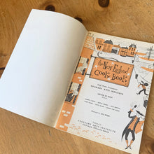 Load image into Gallery viewer, This vintage softcover The New England Cookbook. There are 68 pages with 191 favorite all-American dishes with black and white and colour illustrations and photographs. Prepared by the Staff Home Economists at the Culinary Arts Institute of Chicago. Originally published in 1956 and reprinted in 1973. Illustrated by Lou Peters. A handy guide of fabulous recipes.
In excellent vintage condition, appears unused. Age-related foxing/yellowing of the pages.
Measurements 6 x 8 3/4 inches