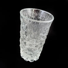 Load image into Gallery viewer, These vintage Charlottenhütte highball glasses feature a heavy base and tree bark-like texture. Crafted by Goebel, Germany, 1960s. Add these unique whimsical glasses to your barware collection!
In excellent condition, no chips.
Measures 2 3/4 x 5 inc