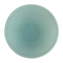 Load image into Gallery viewer, Rare vintage Fire-King Ware turquoise blue 7 Inch, 2 quart splash proof mixing bowl. Crafted by Anchor Hocking, USA, 1956 - 1958. The perfect touch of colour for your mixing bowl collection. Add vintage charm to your kitchen decor! Excellent condition, no chips and appears unused. Measures 7 5/8 x 4 5/8 inches, 2 quarts