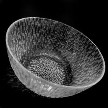 Load image into Gallery viewer, Special Edition 2015 Ultima Thule serving bowl celebrates the 100th anniversary of the birth of Finnish designer Tapio Wirkkala who created this iconic design in 1968 for Iittala, Finland. The bowl pays homage to the icy beauty of the Finnish landscape and was meticulously crafted by Wirkkala himself. This stunning bowl is one of those must-have pieces if you’re an Ultima Thule collector…it’s spectacular design is timeless. Excellent condition, free from chips cracks. Measures 9 1/4 x 4 3/4 inches