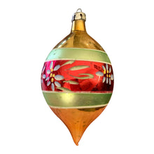 Load image into Gallery viewer, Vintage Polish Mercury Glass Reflector Christmas Ornament