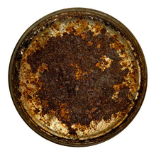 Load image into Gallery viewer, Jacks Daughter of All Trades Vintage Antique Mid-Century Kitsch Store Shop Reseller Etsy Shopify Toronto Canada Free Porch Pick Up Local Delivery Worldwide Shipping Judy Weinberg Unique Housewarming Gift Sustainable Gift Wedding Gift Home Decor Collectible Collector Gift Farmhouse Cottagecore Cottage Lodge Shabby Chic Industrial Antique eight sided yellow depression glass metal lidded tobacco apothecary jar canister early 1900s dry goods kitchen storage tobacciana