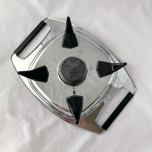 Load image into Gallery viewer, Vintage Atomic Pyrex Warming Stand w/ Candle Holder Bakelite Legs and Handles Cookware Bakeware Housewares Serve Hot Warm Candle Cornflower Pot Casserole Dish Glass Ceramic Tableware Glassware Home Decor Boho Bohemian Shabby Chic Cottage Farmhouse Victorian Mid-Century Modern Industrial Retro Flea Market Style Unique Sustainable Gift Antique Prop GTA Eds Mercantile Hamilton Freelton Toronto Canada shop store community seller reseller vendor Corningware