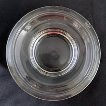 Load image into Gallery viewer, Vintage Glass Canister with Clear and Frosted Glass with Gold Atomic Stars Anchor Hocking Bartlett Collins Tableware Glassware Home Decor Boho Bohemian Shabby Chic Cottage Farmhouse Victorian Mid-Century Modern Industrial Retro Flea Market Style Unique Sustainable Gift Antique Prop GTA Eds Mercantile Hamilton Freelton Toronto Canada shop store community seller reseller vendor Collector Collection Collectible